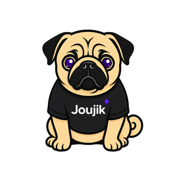 The Swipik pug mascot